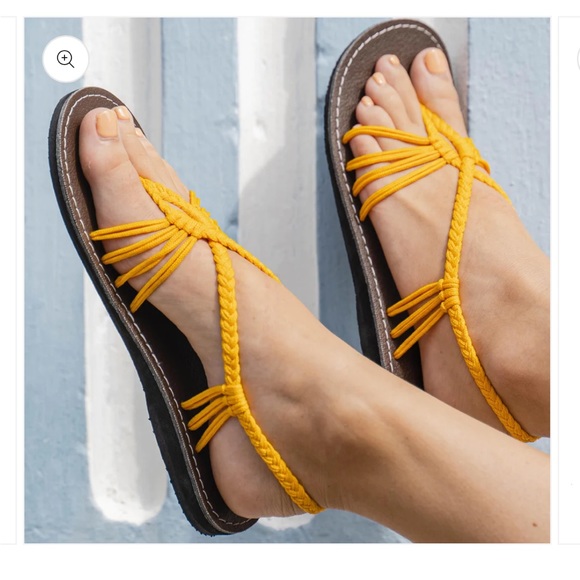 Capana homemade rope sandals. - Picture 1 of 2
